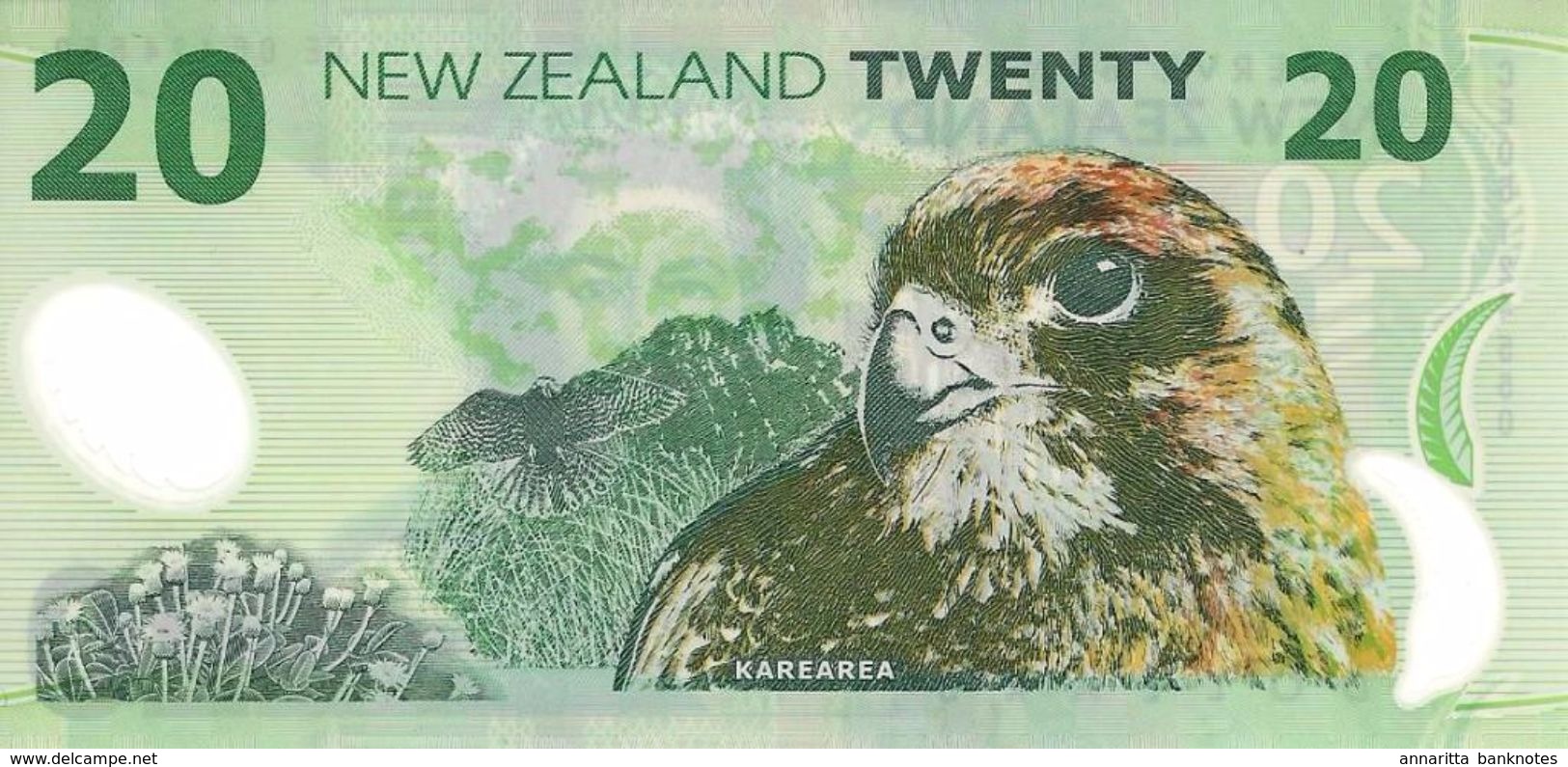 NEW ZEALAND 20 DOLLARS ND (2006) P-187 UNC  [NZ133e] - New Zealand