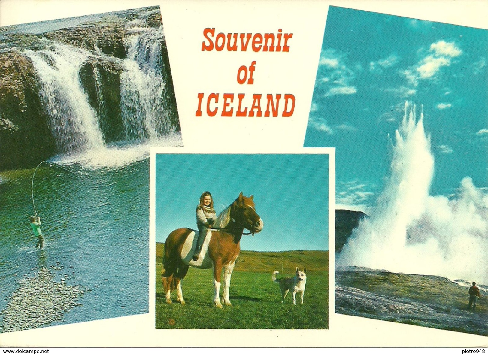 Islanda, Island, Iceland, View, Angling, Riding And Watching Natural Phenomena In Iceland - Islanda