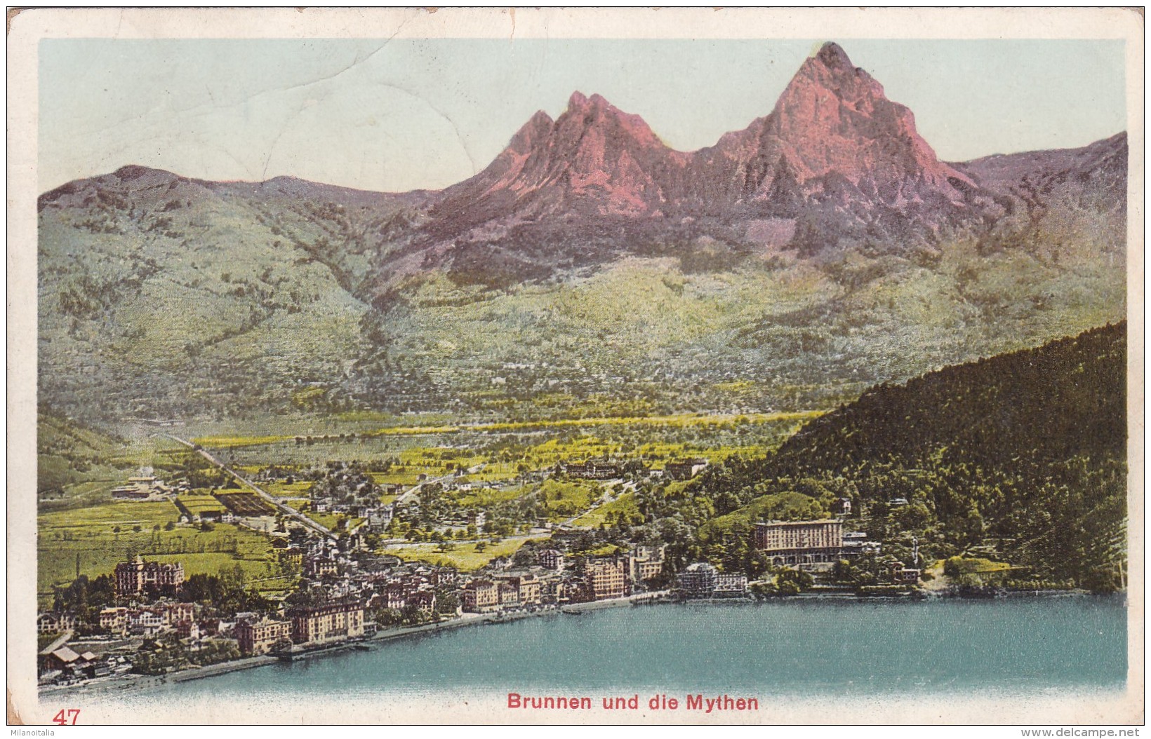 Brunnen Und Die Mythen (47) * 4. 7. 1907 - Sonstige & Ohne Zuordnung