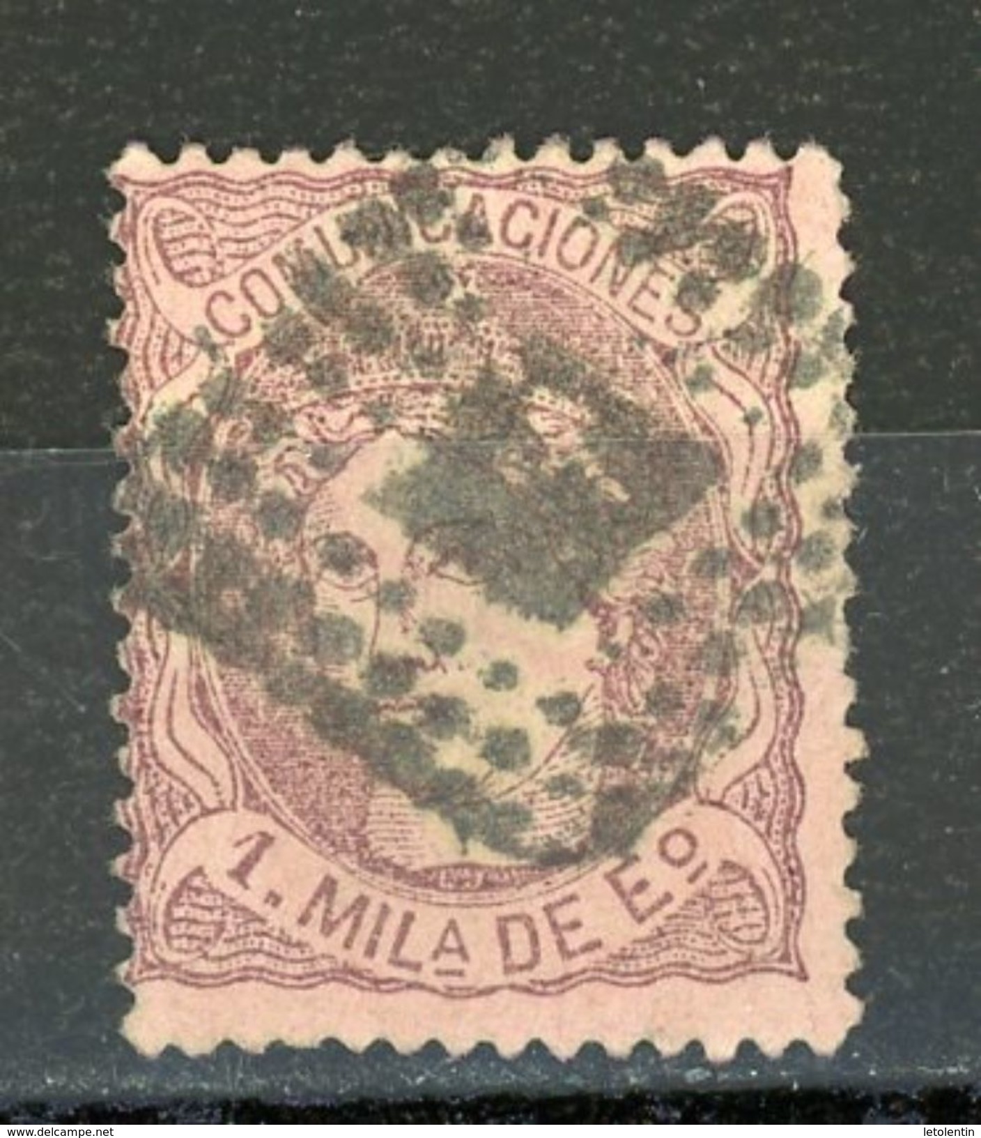 ESPAGNE : SOUVERAINS - N° Yvert 102 Obli. - Used Stamps