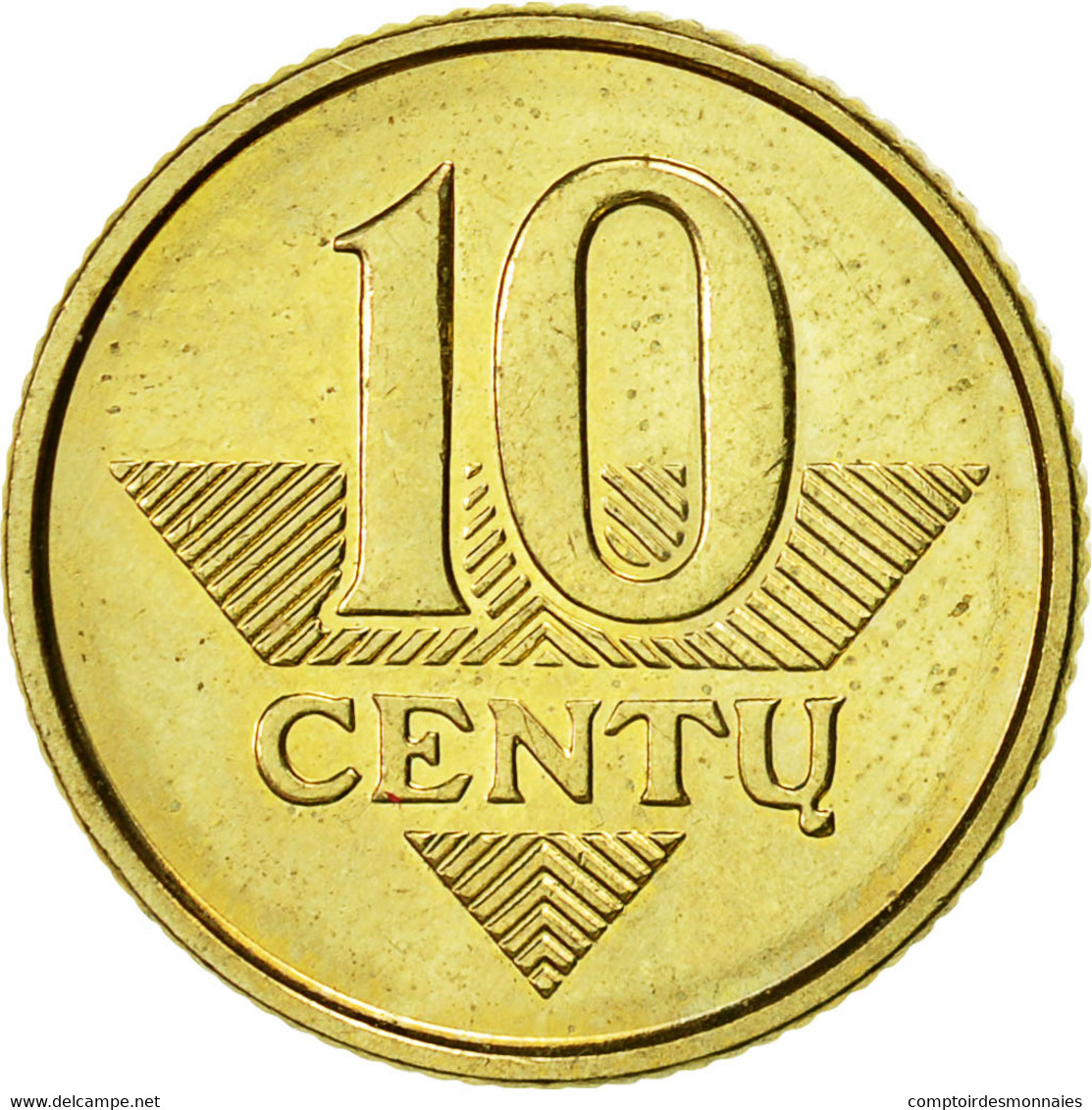 Monnaie, Lithuania, 10 Centu, 2008, SUP, Nickel-brass, KM:106 - Lituania