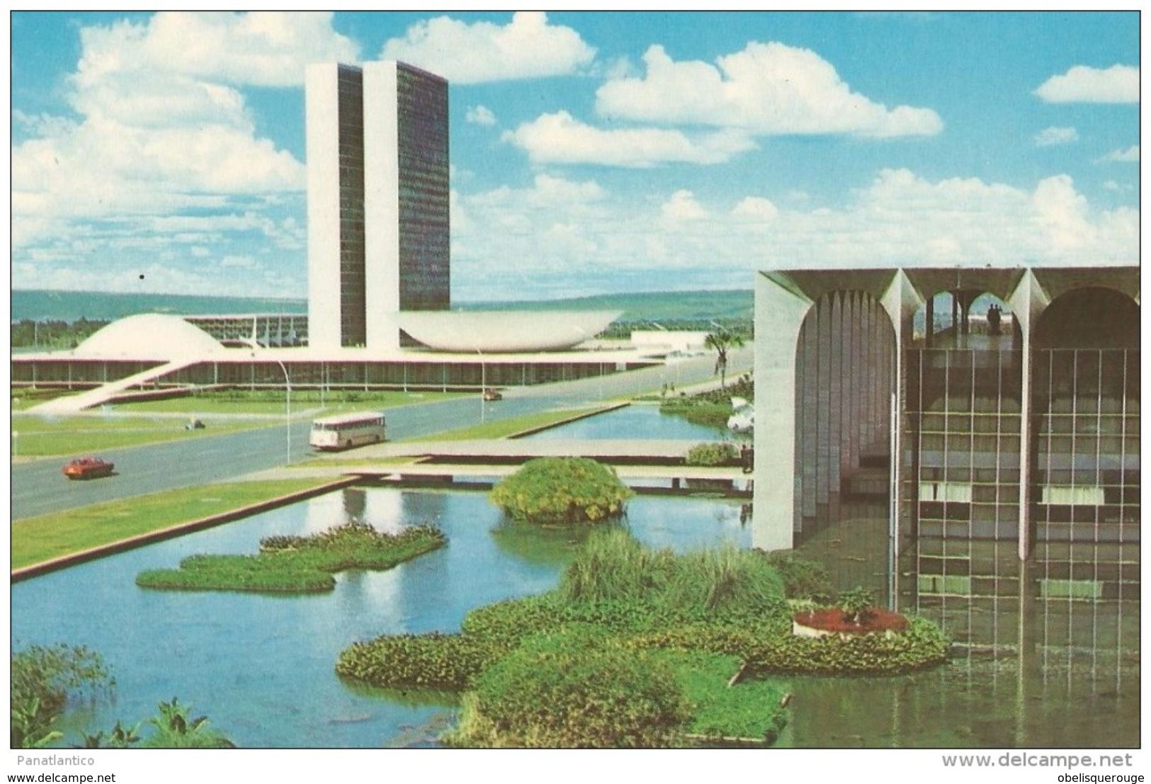 BRESIL BRASIL BRASILIA LOT DE 7 CARTES NEUVES CATEDRAL SUPREMO TRIBUNAL STATUE - Brasilia