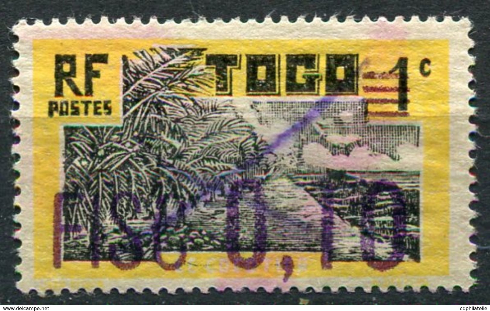 TOGO TIMBRE FISCAL N°63 - Usati