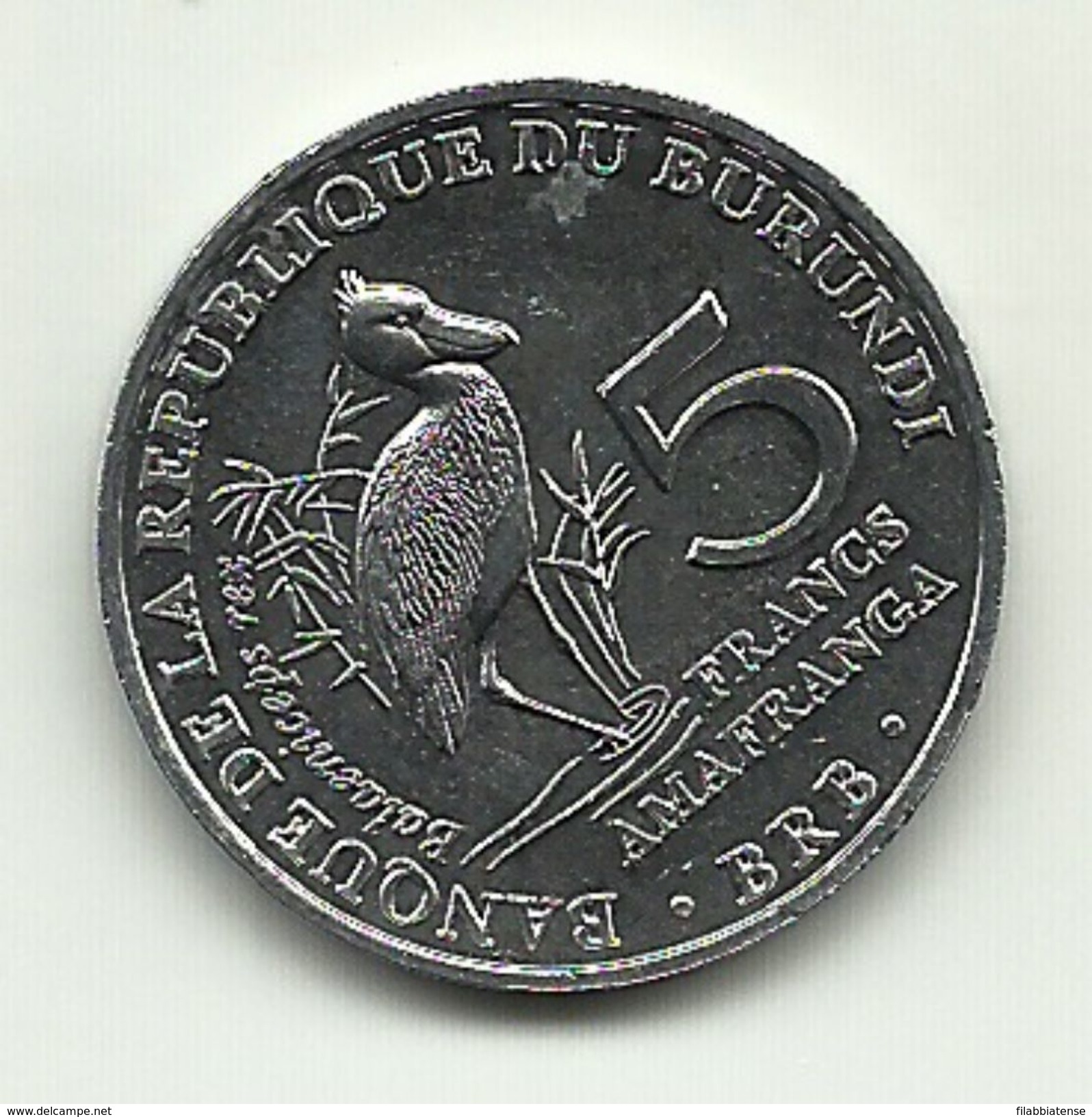 2014 - Burundi 5 Francs, - Burundi