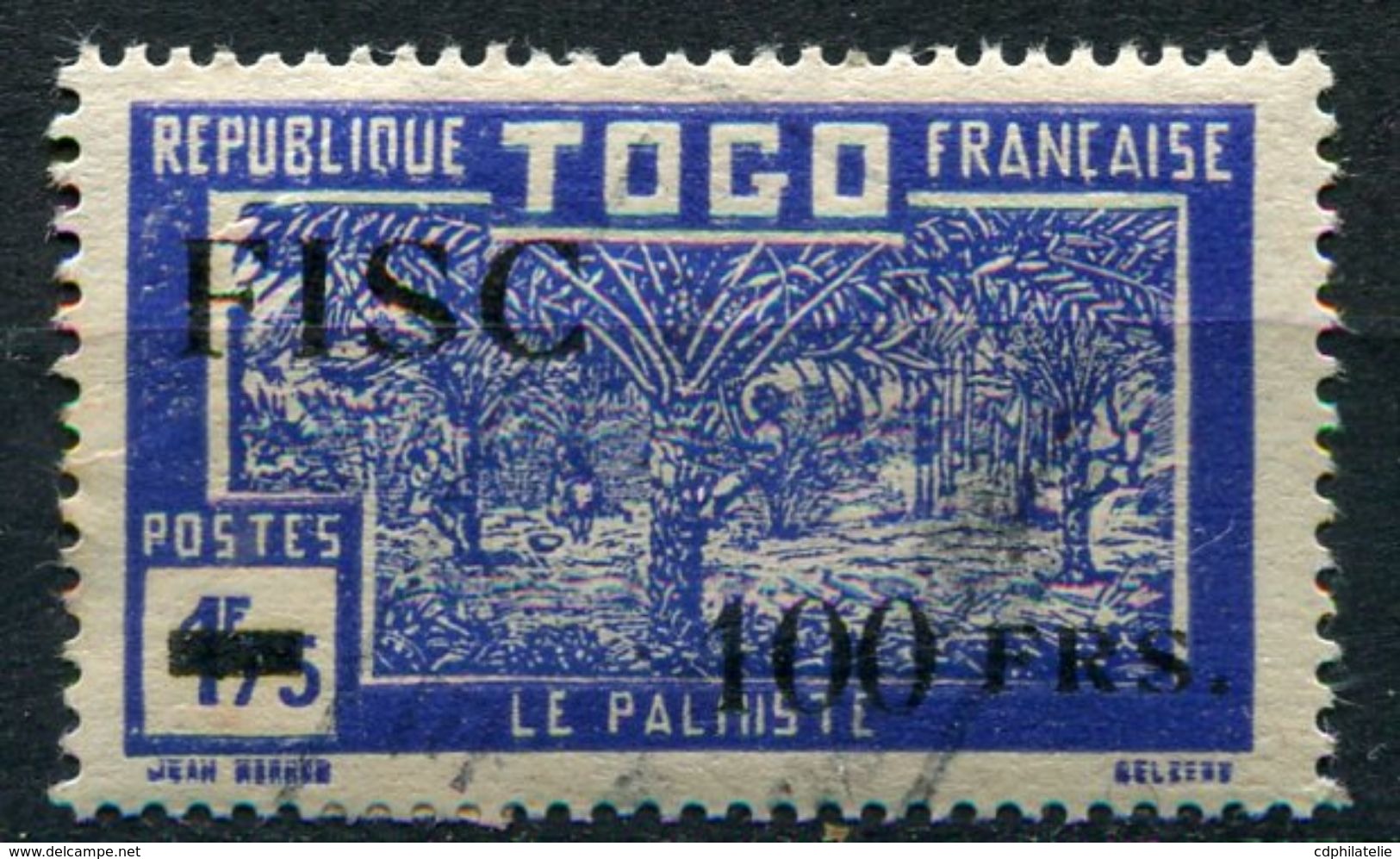 TOGO TIMBRE FISCAL N°94 - Used Stamps