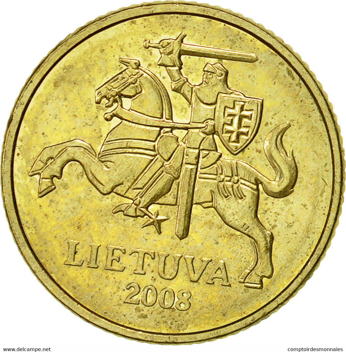 Monnaie, Lithuania, 10 Centu, 2008, TTB, Nickel-brass, KM:106 - Litauen