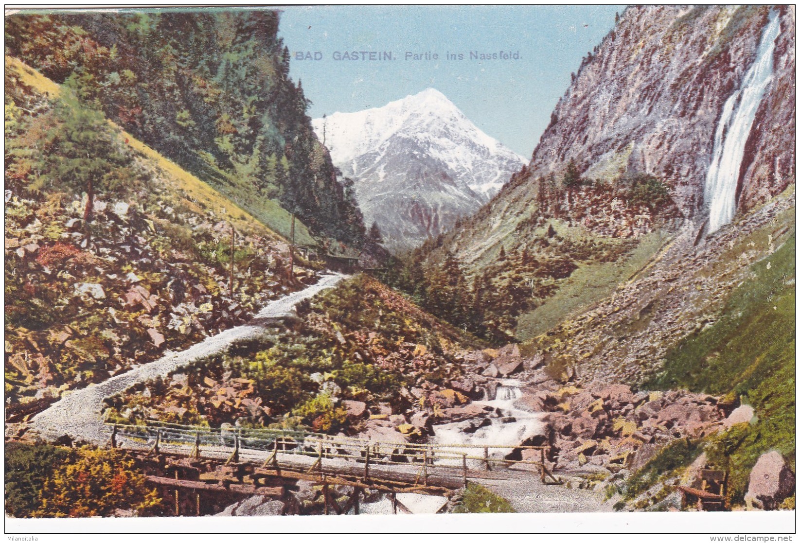 Bad Gastein - Partie Ins Nassfeld (660) * 1914 - Bad Gastein