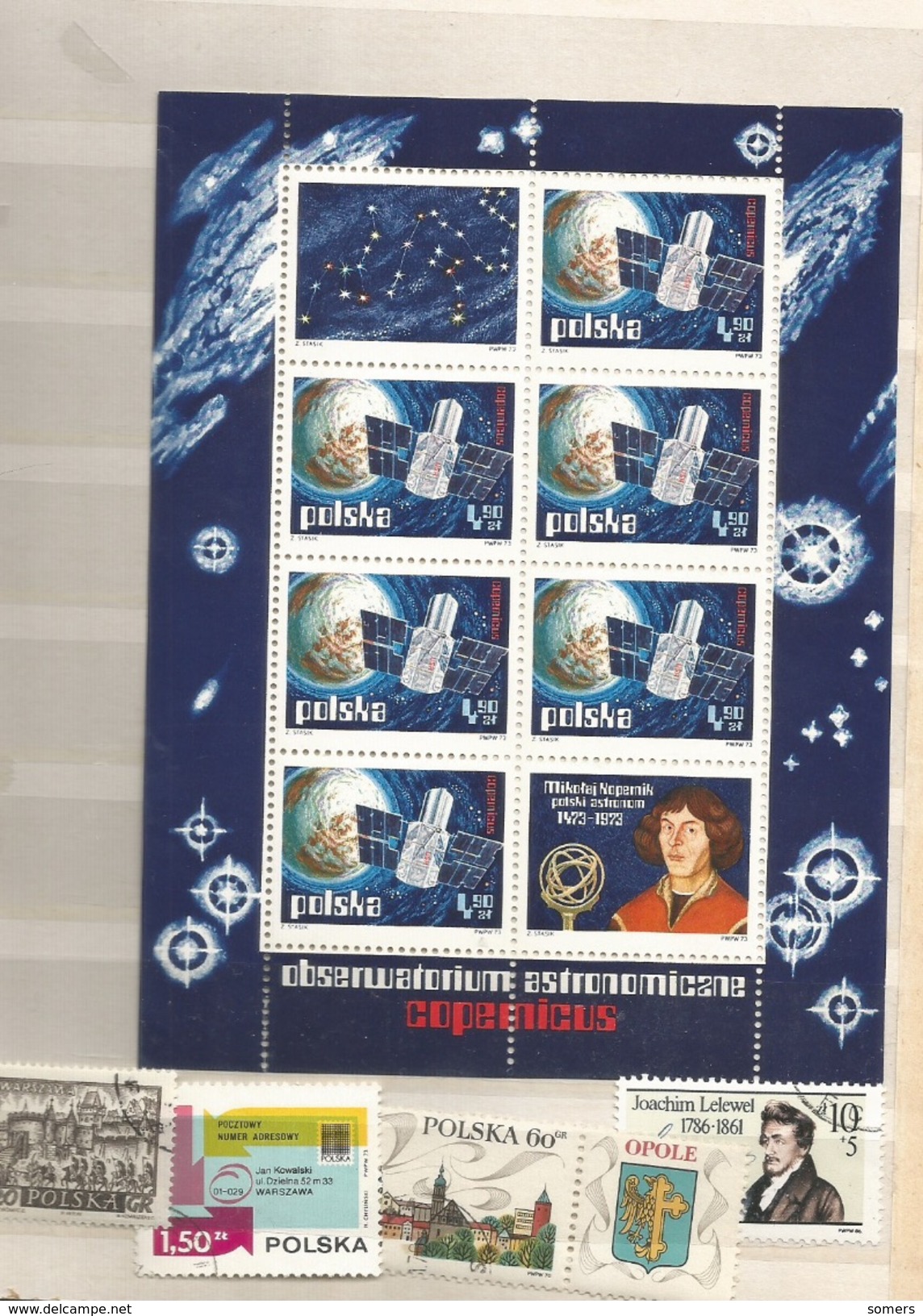 PRACHTIG LOT POLEN SERIES ZEGELS : BLOKKEN : MNH ** SUPER AANBIEDING : veel thema's !! SUPERBE !! ;;; F-