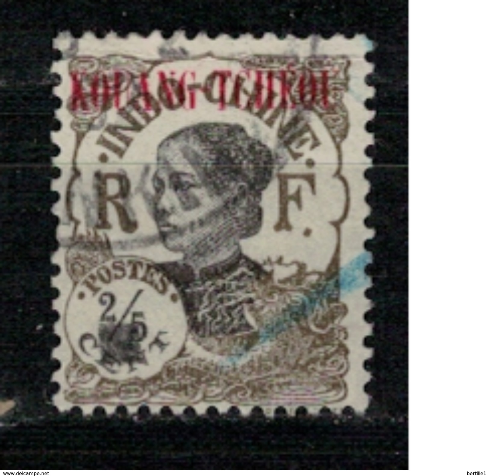 KOUANG TCHEOU       N°  YVERT   54       ( 5 )     OBLITERE       ( O   2/07 ) - Used Stamps