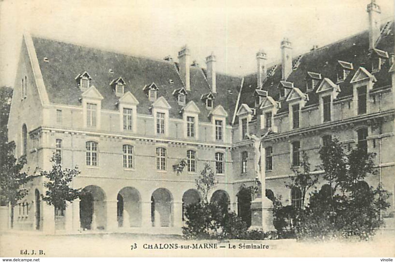 Réf : A-18 Pie Tre-3196 : CHALONS SUR MARNE. LE SEMINAIRE - Châlons-sur-Marne