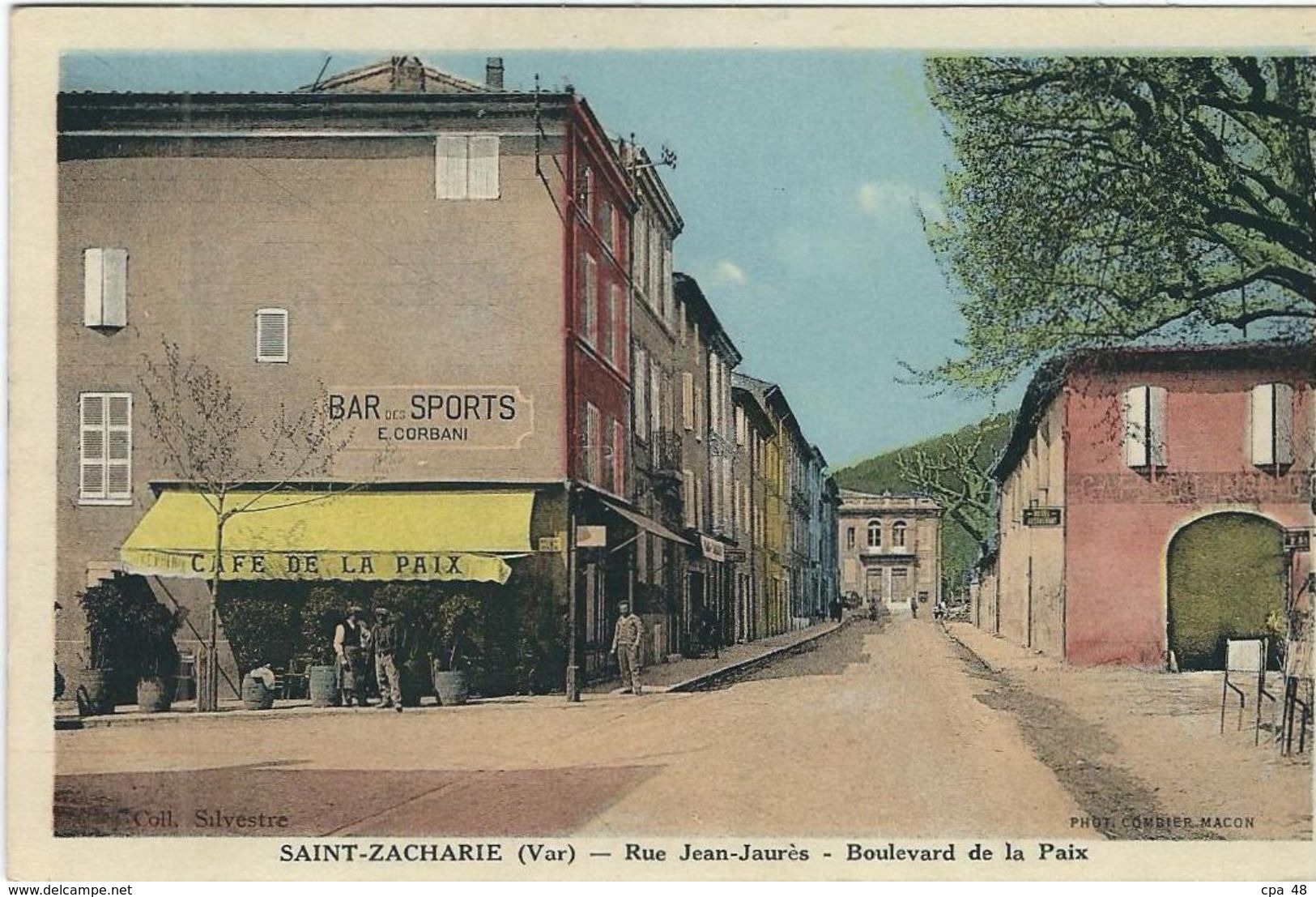 Var : St Zacharie, Rue Jean Jaurès, Bd De La Paix - Saint-Zacharie