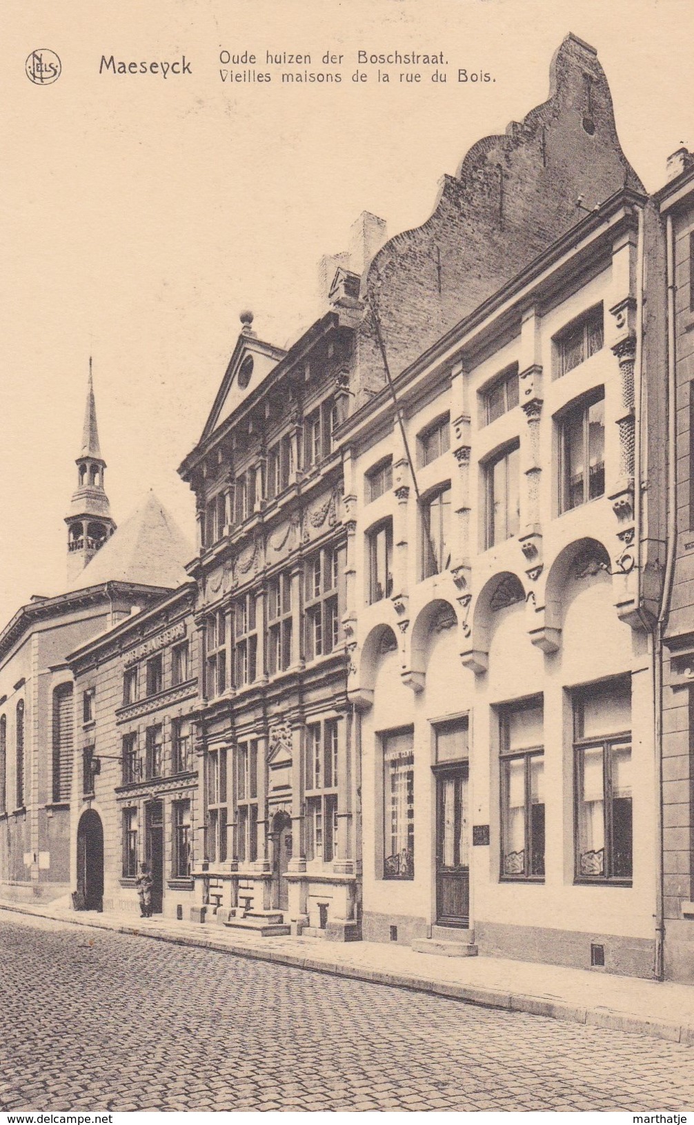 Maeseyck - Oude Huizen Der Boschstraat - Vieilles Maisons De La Rue Du Bois - Maaseik