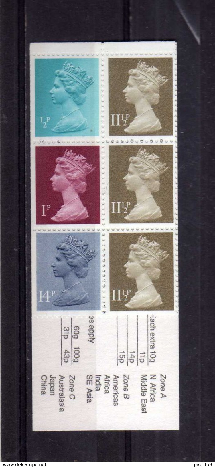 GREAT BRITAIN GRAN BRETAGNA 1981 DEFINITIVES STAMPS 50P VETERAN CAR BOOKLET LIBRETTO MNH - Libretti