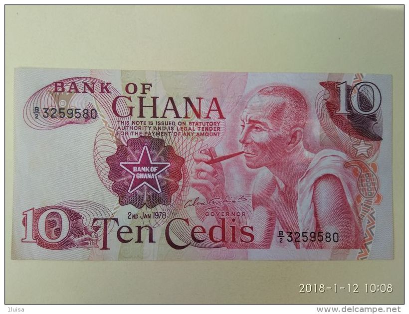 10 Cedis 1978 - Ghana