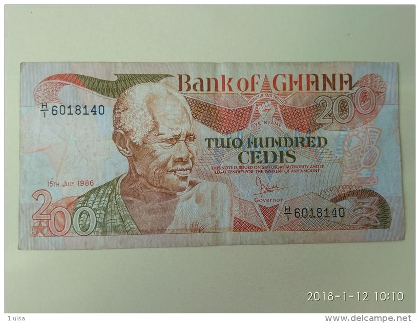 200 Cedis 1986 - Ghana