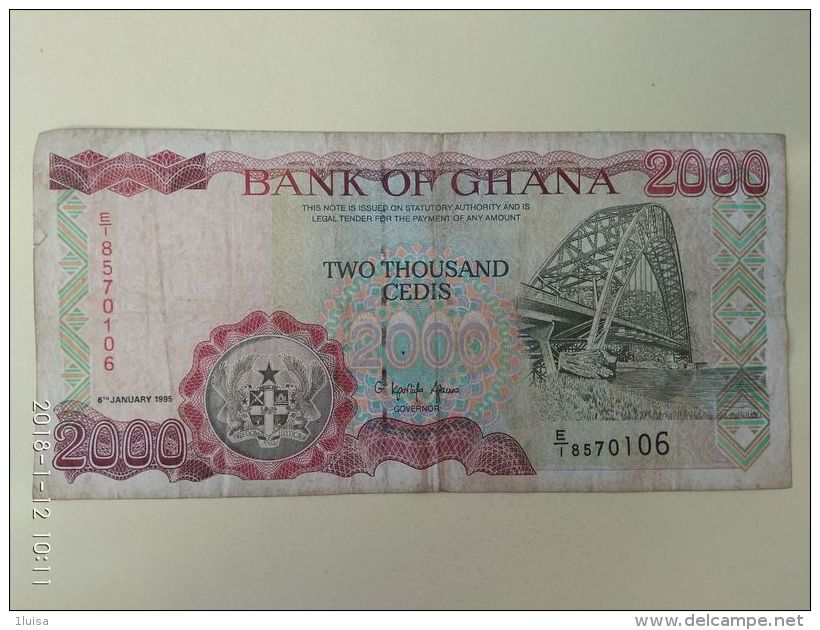 2000 Cedis 1995 - Ghana