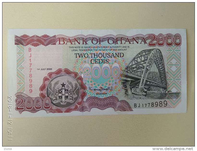 2000 Cedis 2000 - Ghana