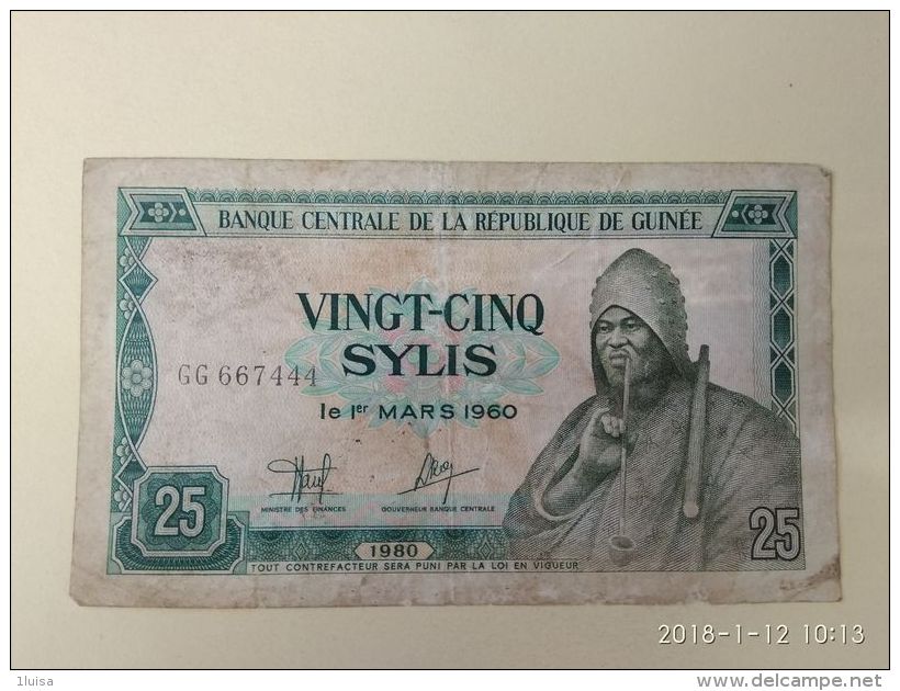 25 Sylis 1960 - Guinea