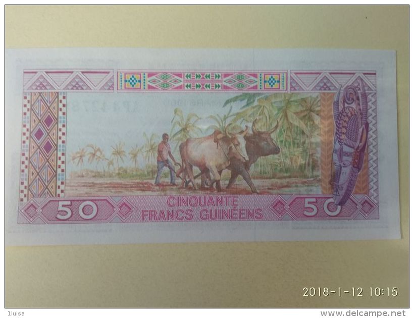 50 Francs 1960 - Guinea