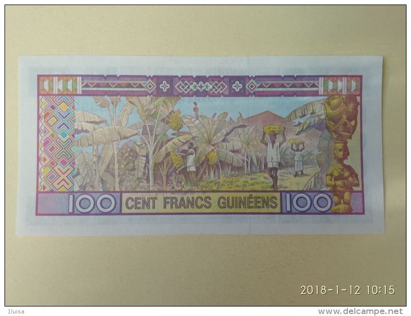 100 Francs 1960 - Guinea