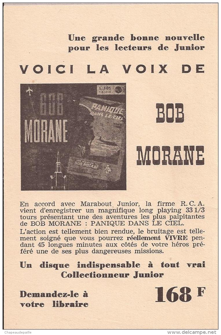 Voici La Voix De Bob Morane (encart) - Bob Morane