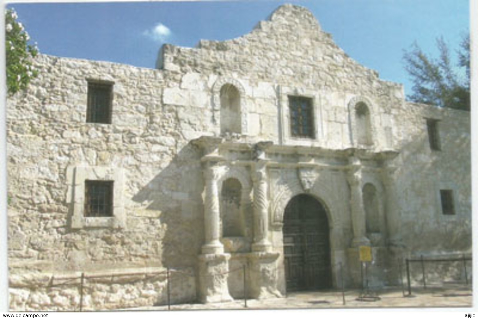 The Alamo.San Antonio , Belle Carte Postale Du Texas, Adressée Andorra, Avec Timbre à Date Arrivée - San Antonio