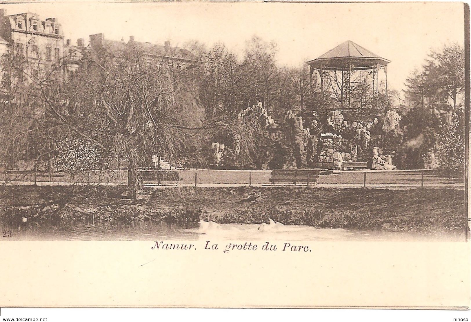 NAMUR LA GROTTE DU PARC- CARTE POSTALE - Namur