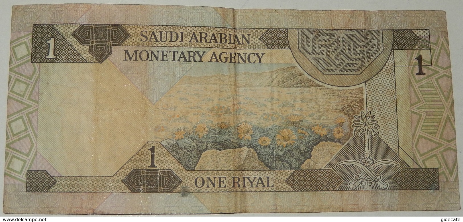 BANCONOTA – ARABIA SAUDITA – 1 RIYAL – (F) - Saudi-Arabien