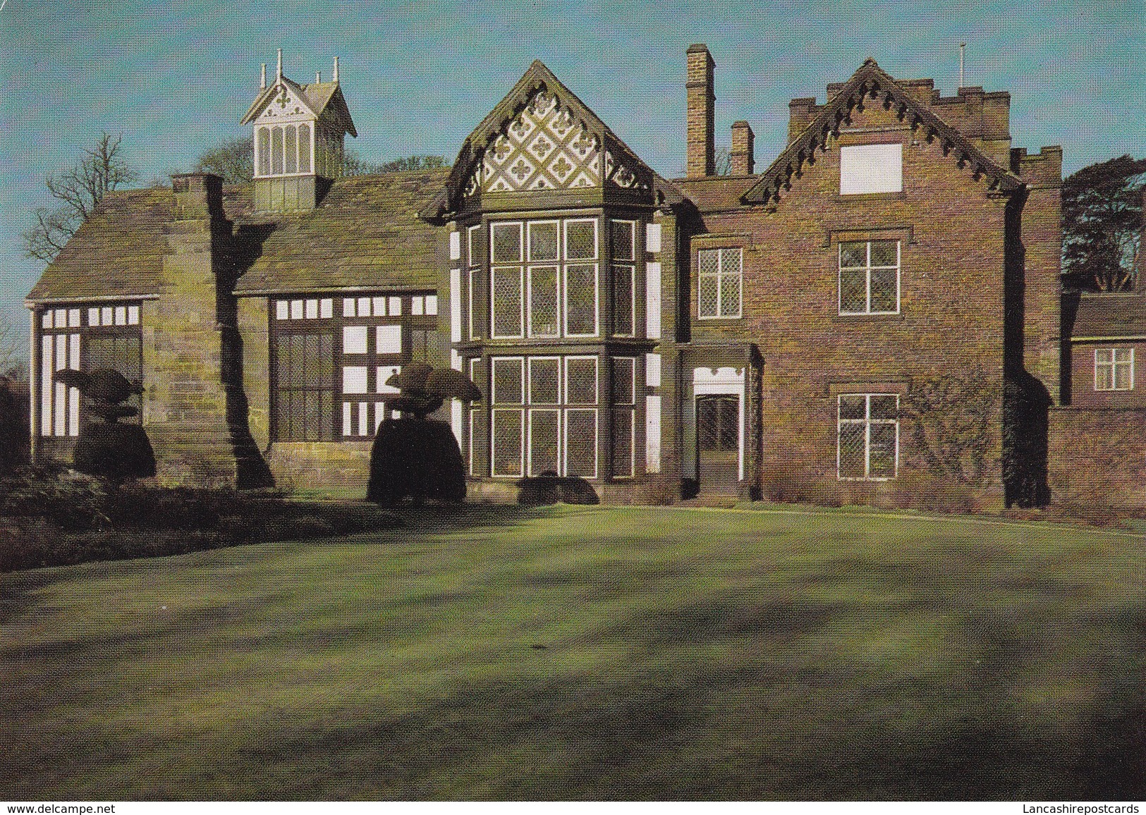 Postcard Rufford Old Hall Nr Ormskirk Lancashire A National Trust Card My Ref B22117 - Other & Unclassified