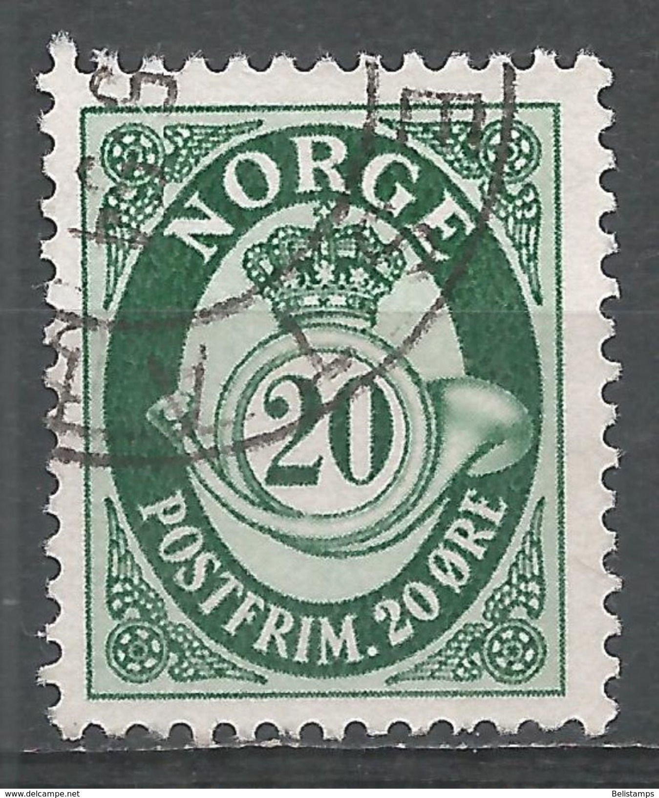 Norway 1962. Scott #419 (U) Post Horn - Oblitérés