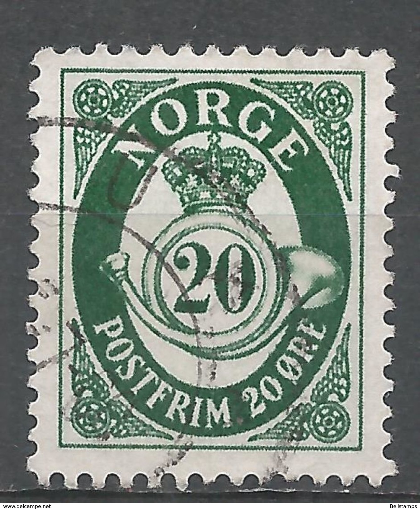 Norway 1962. Scott #419 (U) Post Horn - Oblitérés