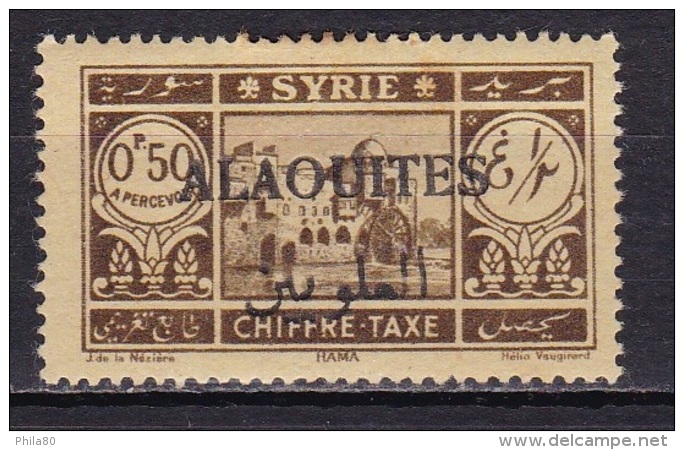 Alaouites Taxe N°6* - Unused Stamps