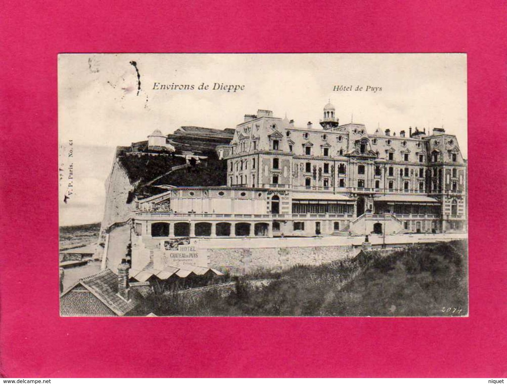 76 Seine Maritime, Dieppe, Hôtel De Puys, (V. P.) - Dieppe