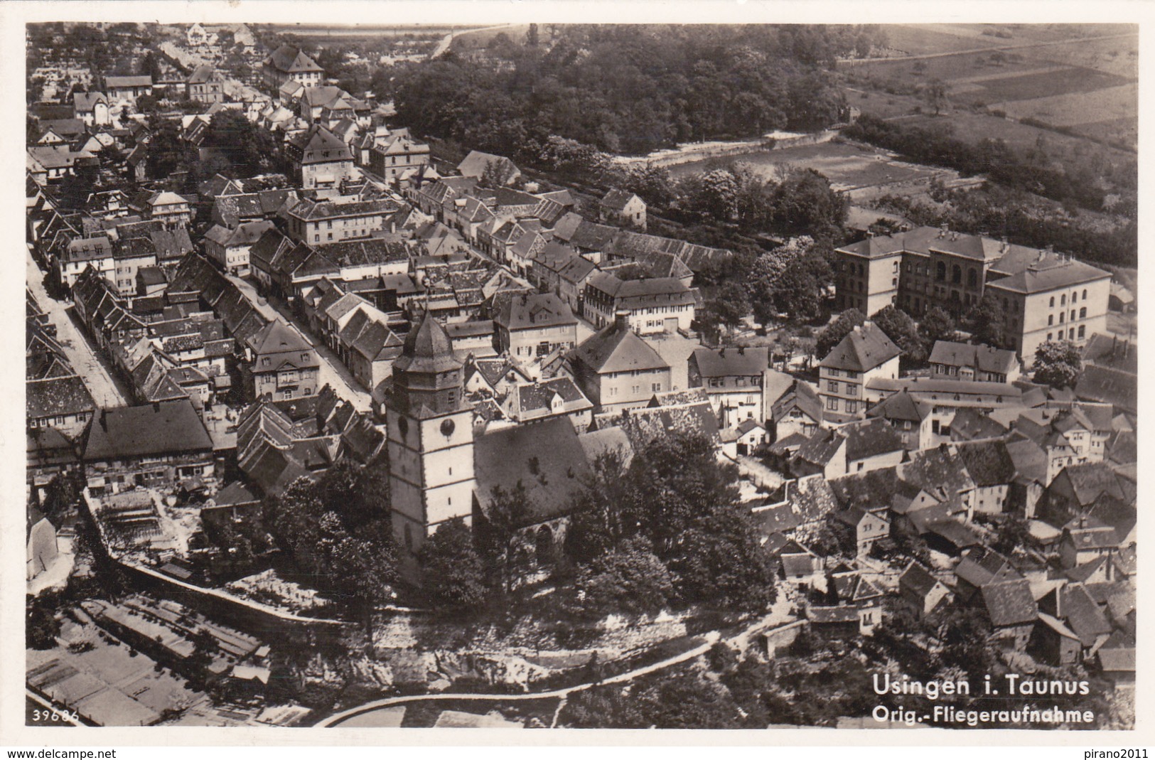 Usingen, Flugzeugaufnahme - Usingen