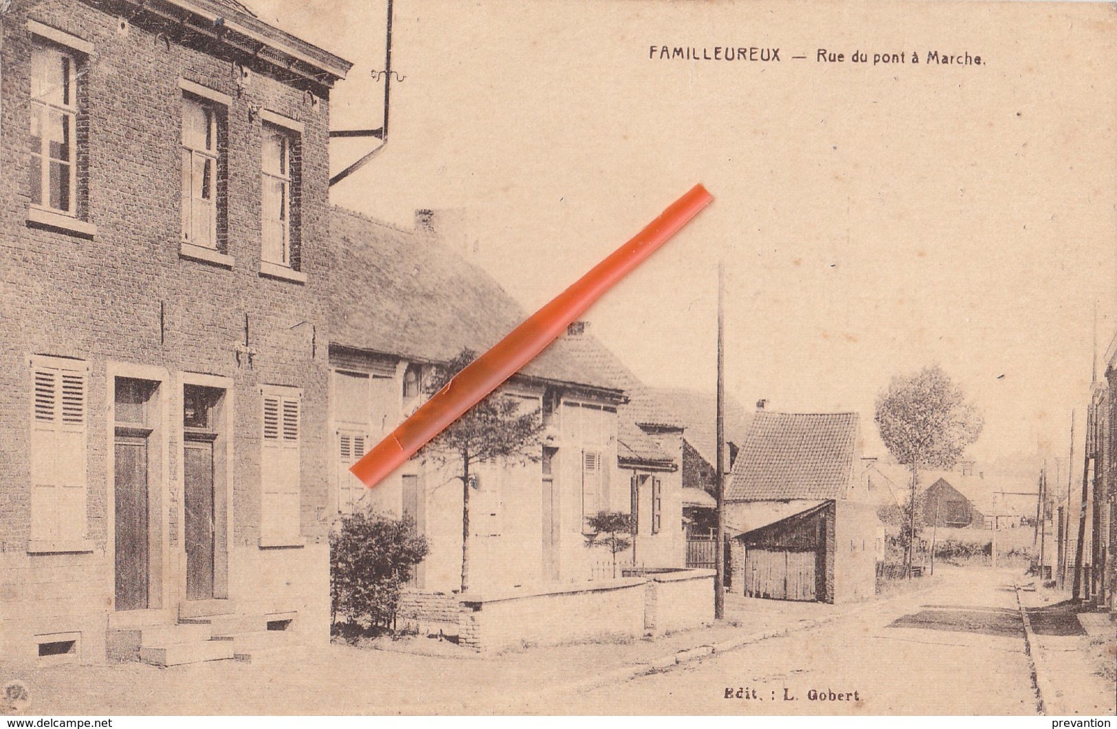 FAMILLEUREUX - Rue Du Pont De Marche - Superbe Carte - Seneffe