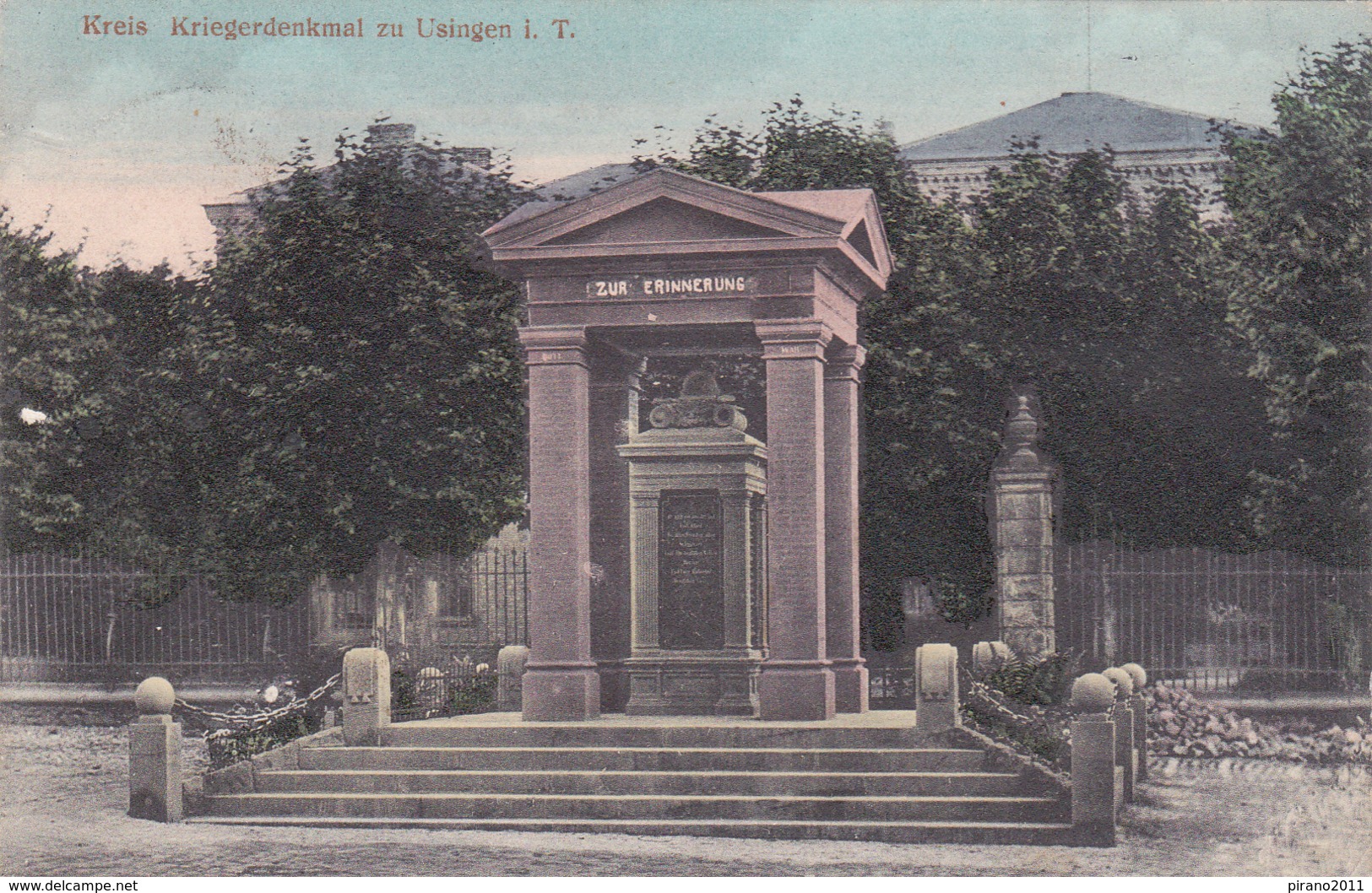 Usingen, Kriegerdenkmal Auf Dem Schloßplatz - Usingen