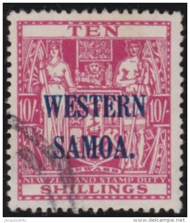 Western  Samoa         .      SG     .   149b          .     O      .      Gebruikt   .    /    .      Cancelled - Samoa