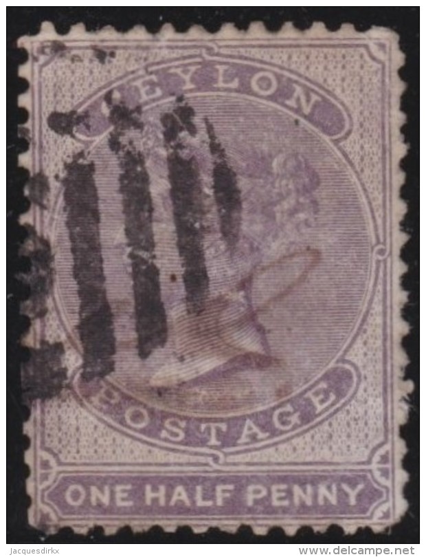 Ceylon         .      SG     .    48       .     O      .      Gebruikt   .    /    .      Cancelled - Ceylon (...-1947)