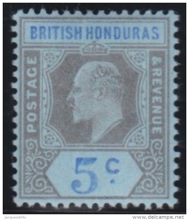 British Honduras         .    SG     .    82        .      *    .     Ongebruikt   .    /    .      Mint-hinged - Britisch-Honduras (...-1970)