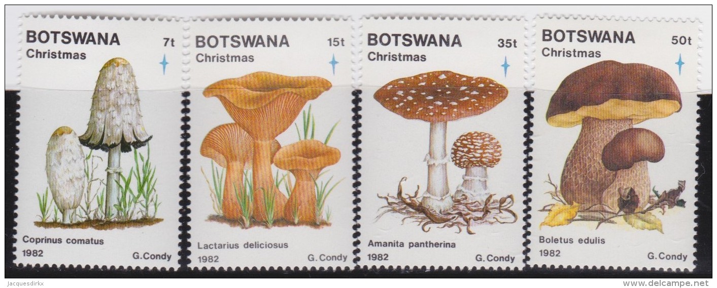 Botswana         .    SG     .  533/536       .      *    .     Ongebruikt   .    /    .      Mint-hinged - Botswana (1966-...)