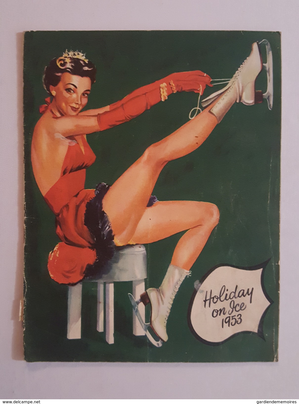 Programme Holiday On Ice 1953 - Pub Suze - Programmes