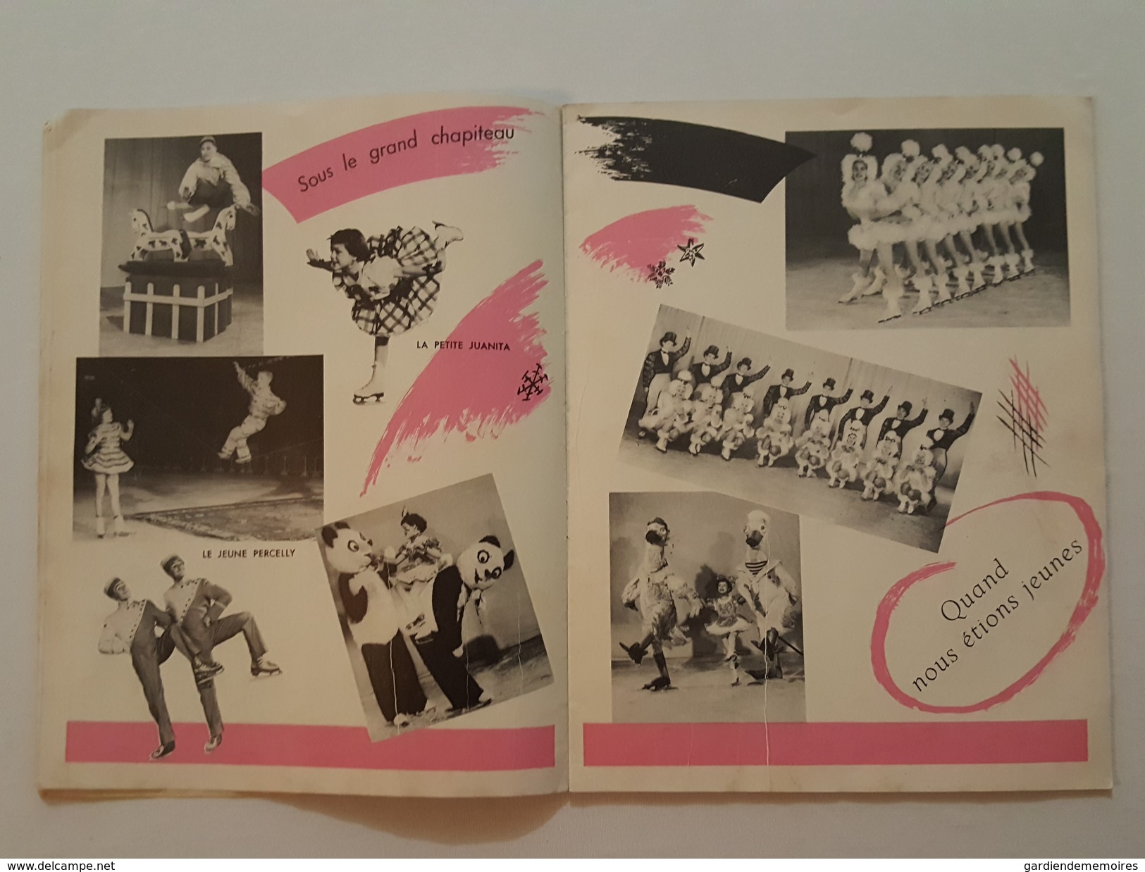 Programme Holiday On Ice 1953 - Pub Suze - Programmes