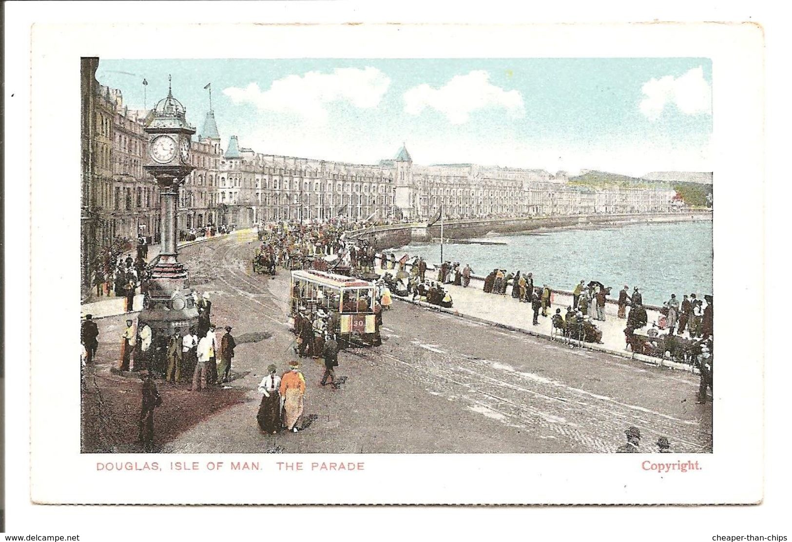 Douglas Isle Of Man. The Parade. - A.H. & S.M. - Isle Of Man