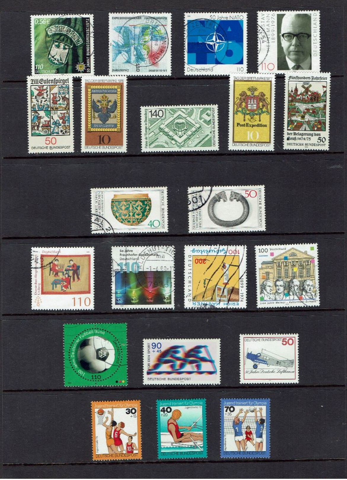 GERMANY...high Catalog Value...FREE SHIPPING AND HANDLING!!!...see All Scans - Lots & Kiloware (mixtures) - Max. 999 Stamps