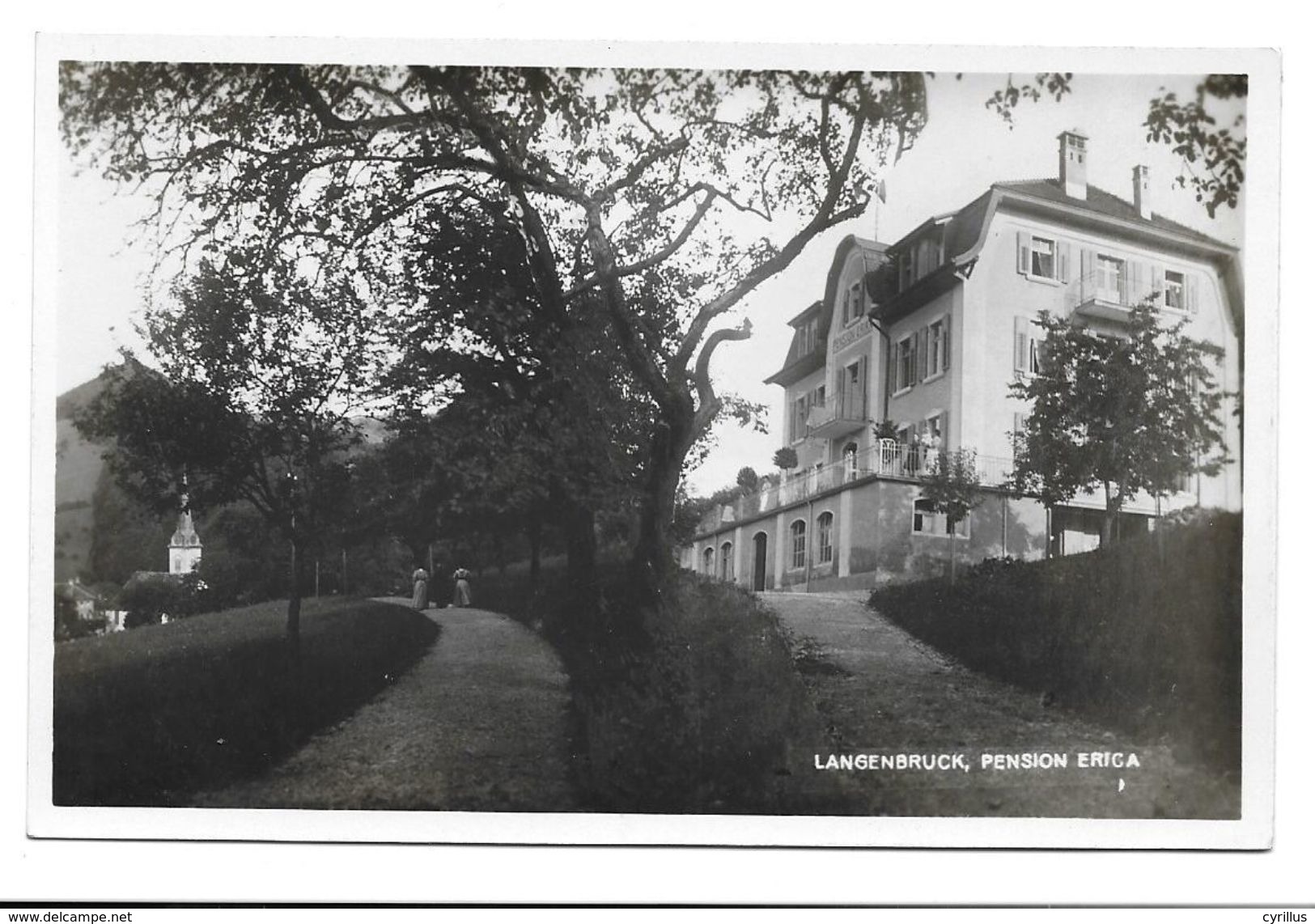 LANGENBRUCK -PENSION ERICA - Carte Photo - Langenbruck