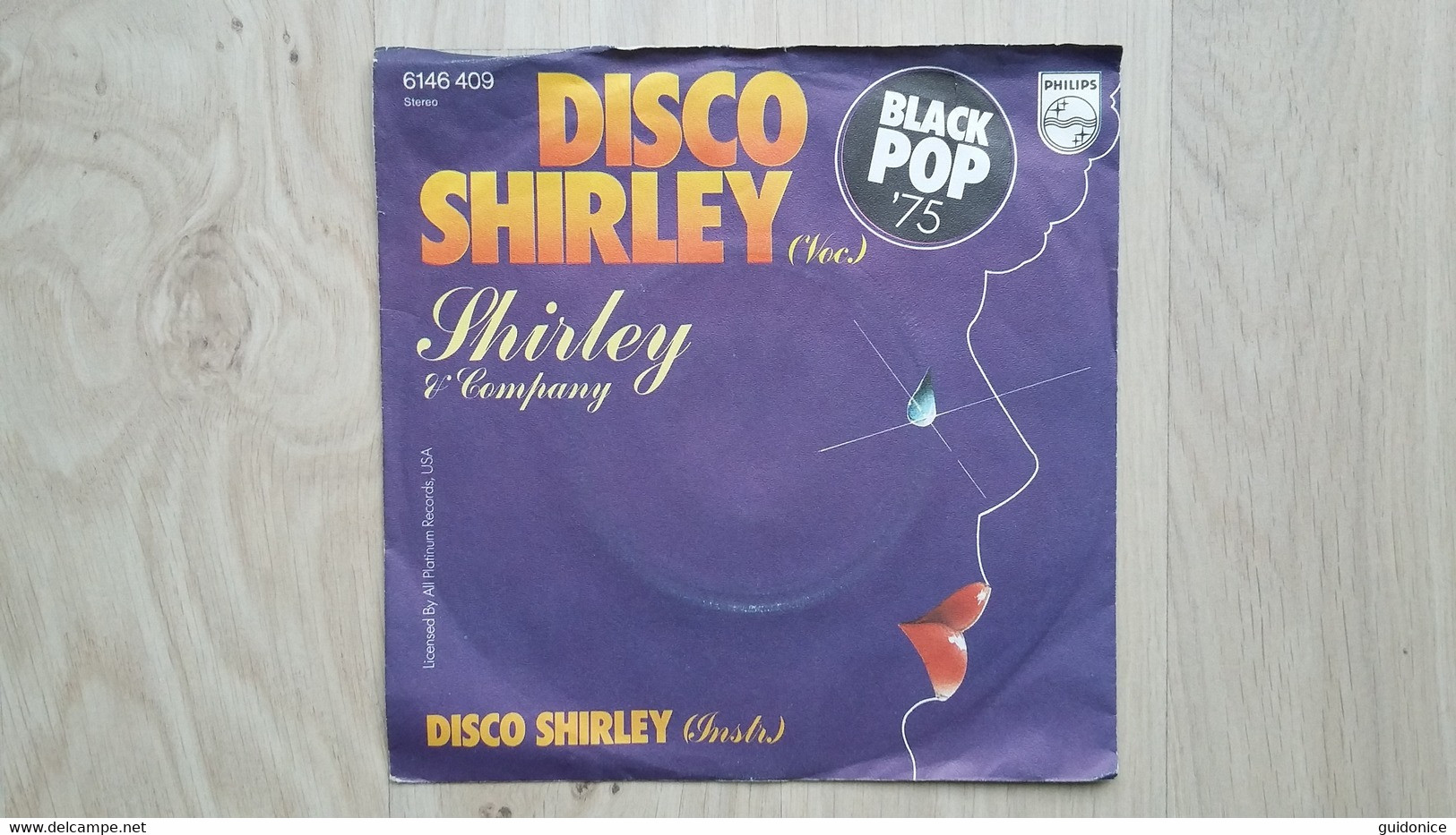 Shirley & Company - Disco Shirley - Vinyl-Single Von 1975 - Disco, Pop