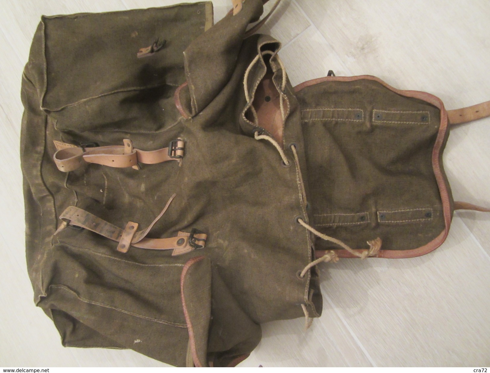 Sac à Dos Bergame Des Troupes De Montagne Françaises Et Commando - 1939-45