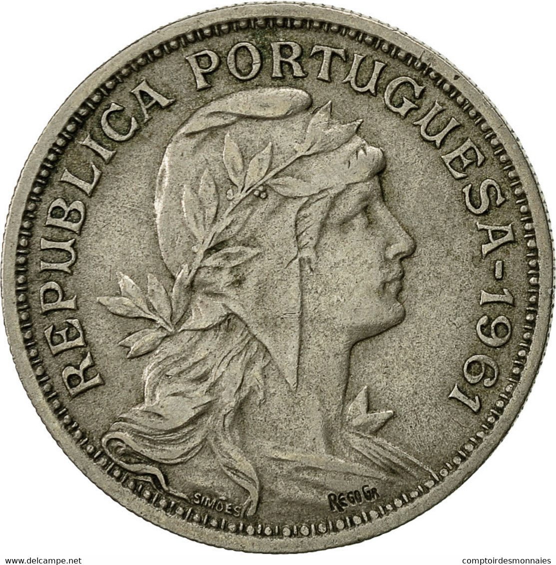 Monnaie, Portugal, 50 Centavos, 1961, TB, Copper-nickel, KM:577 - Portugal