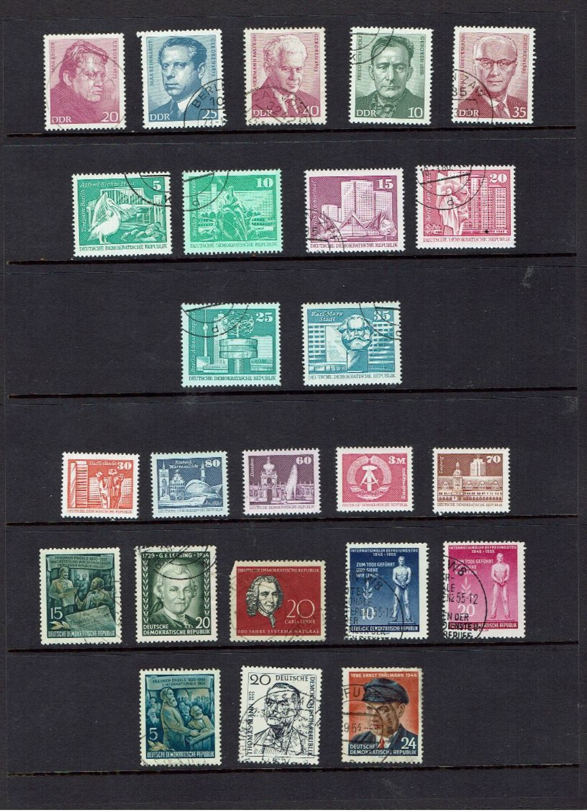 GERMANY...DDR...FREE SHIPPING AND HANDLING!!!...see All Scans - Lots & Kiloware (mixtures) - Max. 999 Stamps