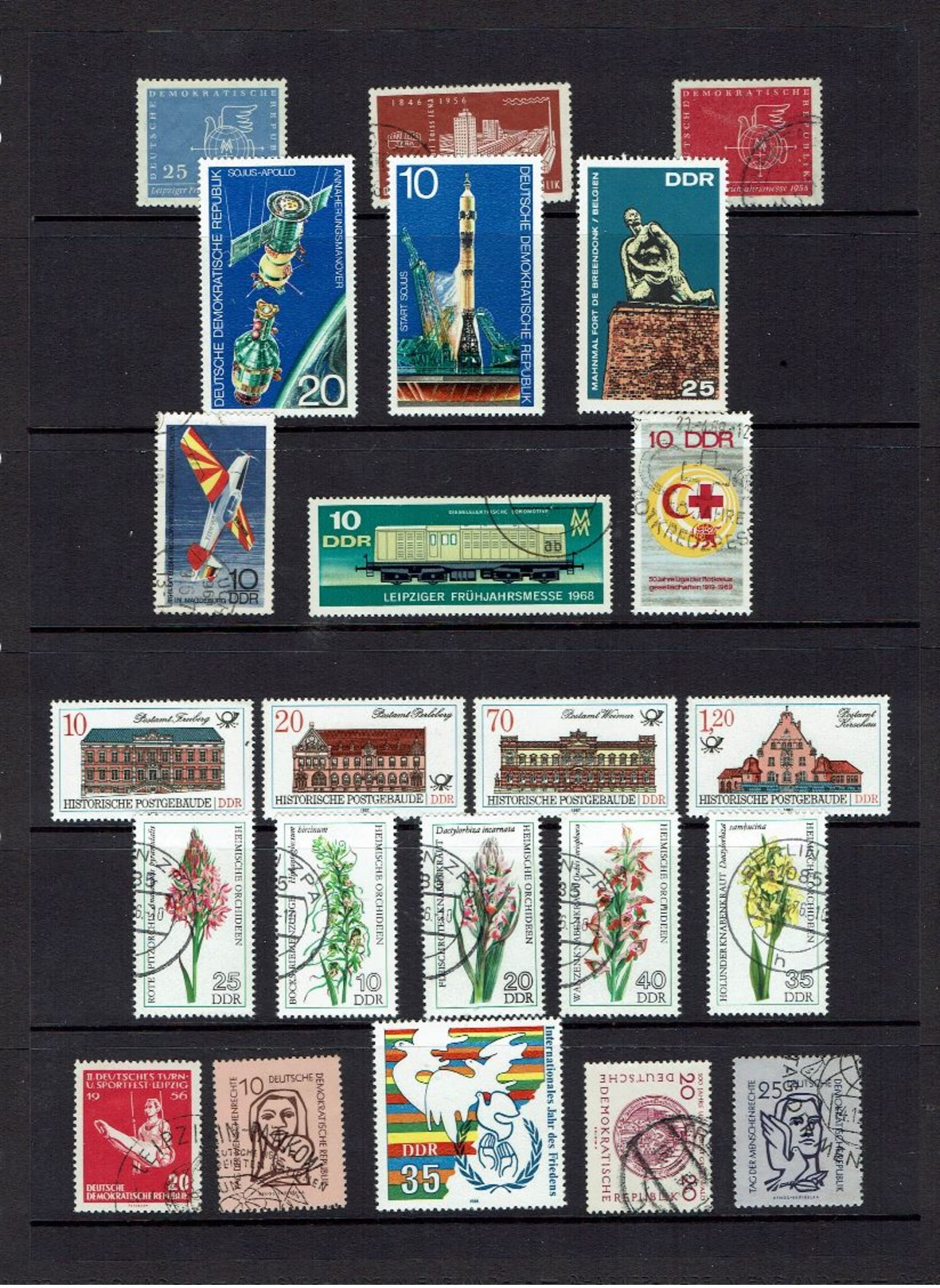 GERMANY...DDR...FREE SHIPPING AND HANDLING!!!...see All Scans - Lots & Kiloware (mixtures) - Max. 999 Stamps